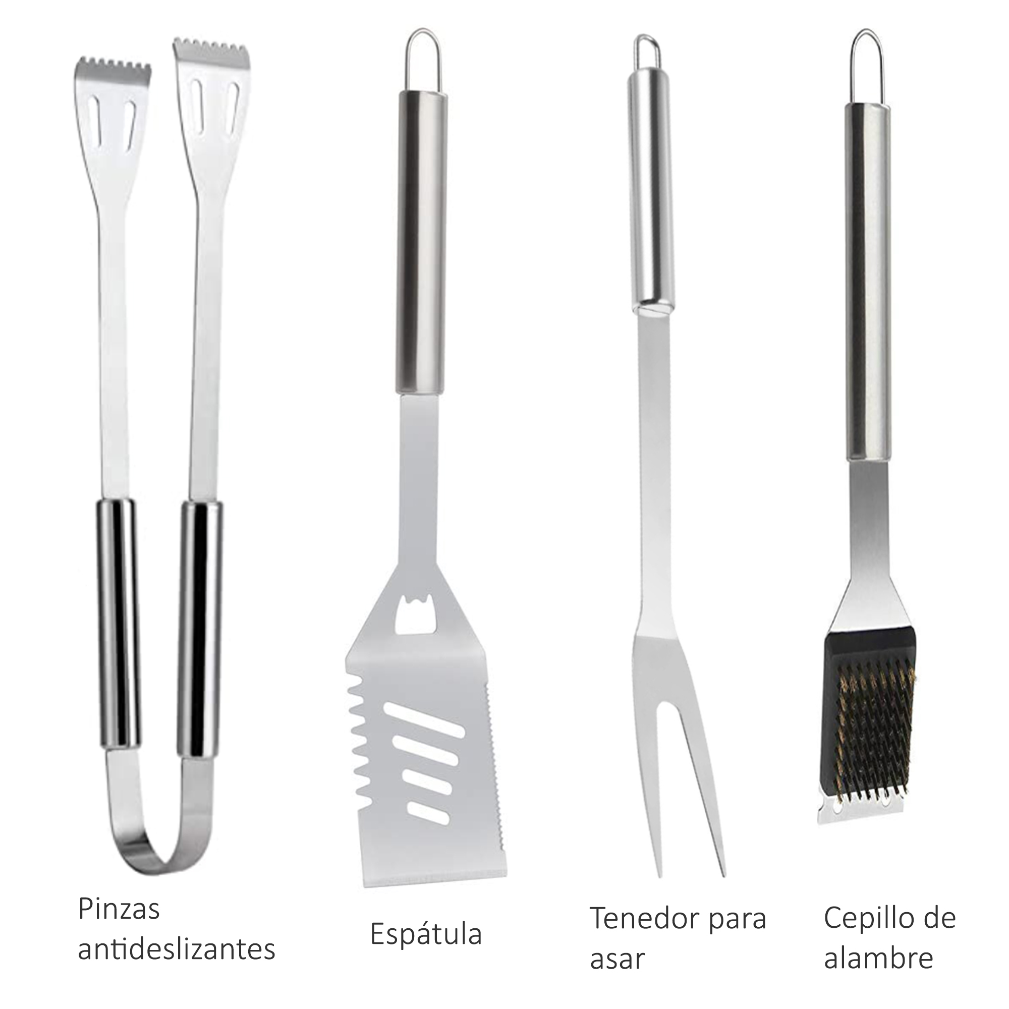 Foto 3 pulgar | Juegos De Utensilios De Asador Modelo Carioca 30 Piezas