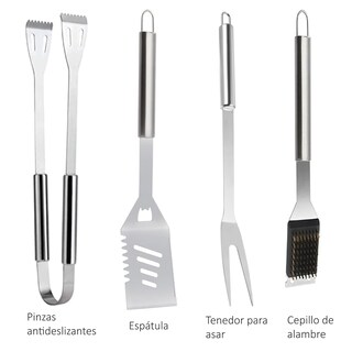 Foto 2 | Juegos De Utensilios De Asador Modelo Carioca 30 Piezas