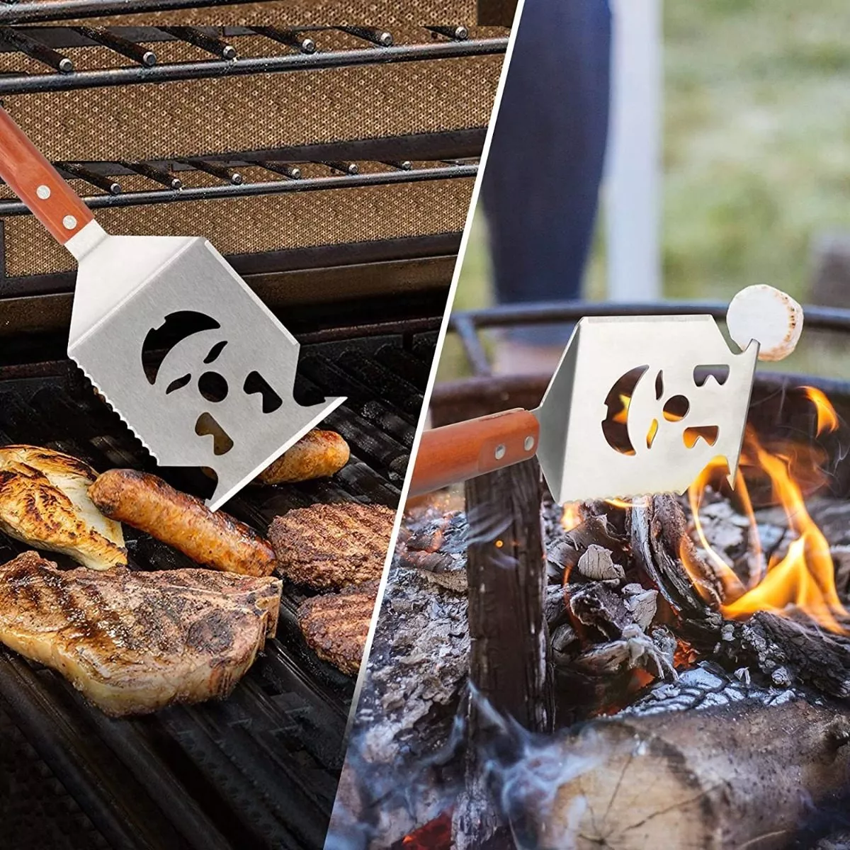 Foto 4 pulgar | Espátula de Parrilla de Acero Inoxidable Malubero