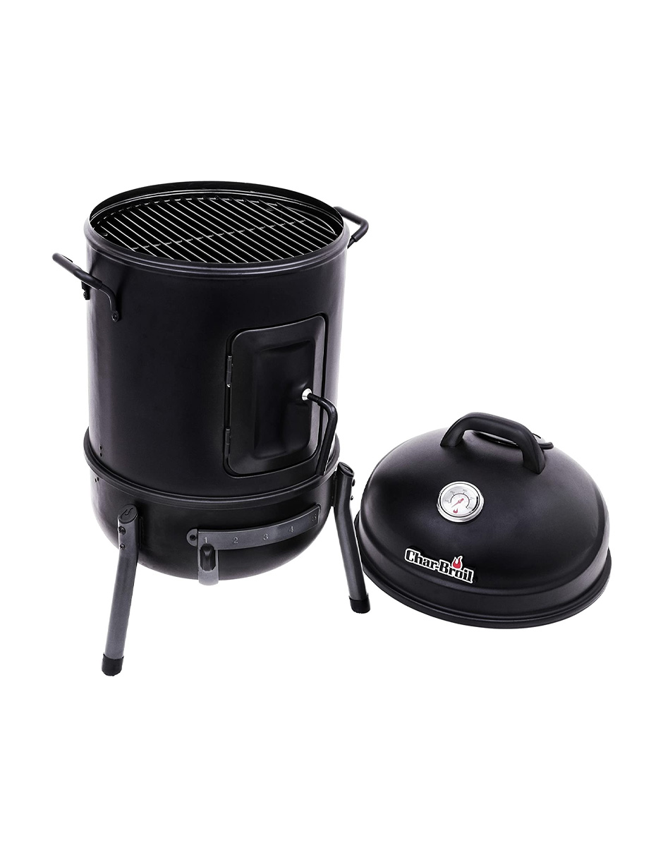 Foto 4 pulgar | Ahumador Char-Broil 18202075 color Negro Redondo 16''