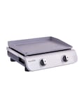 Plancha de Mesa Char-Broil 19952085 color Plata a Gas 2 Quemadores Patas Ajustables