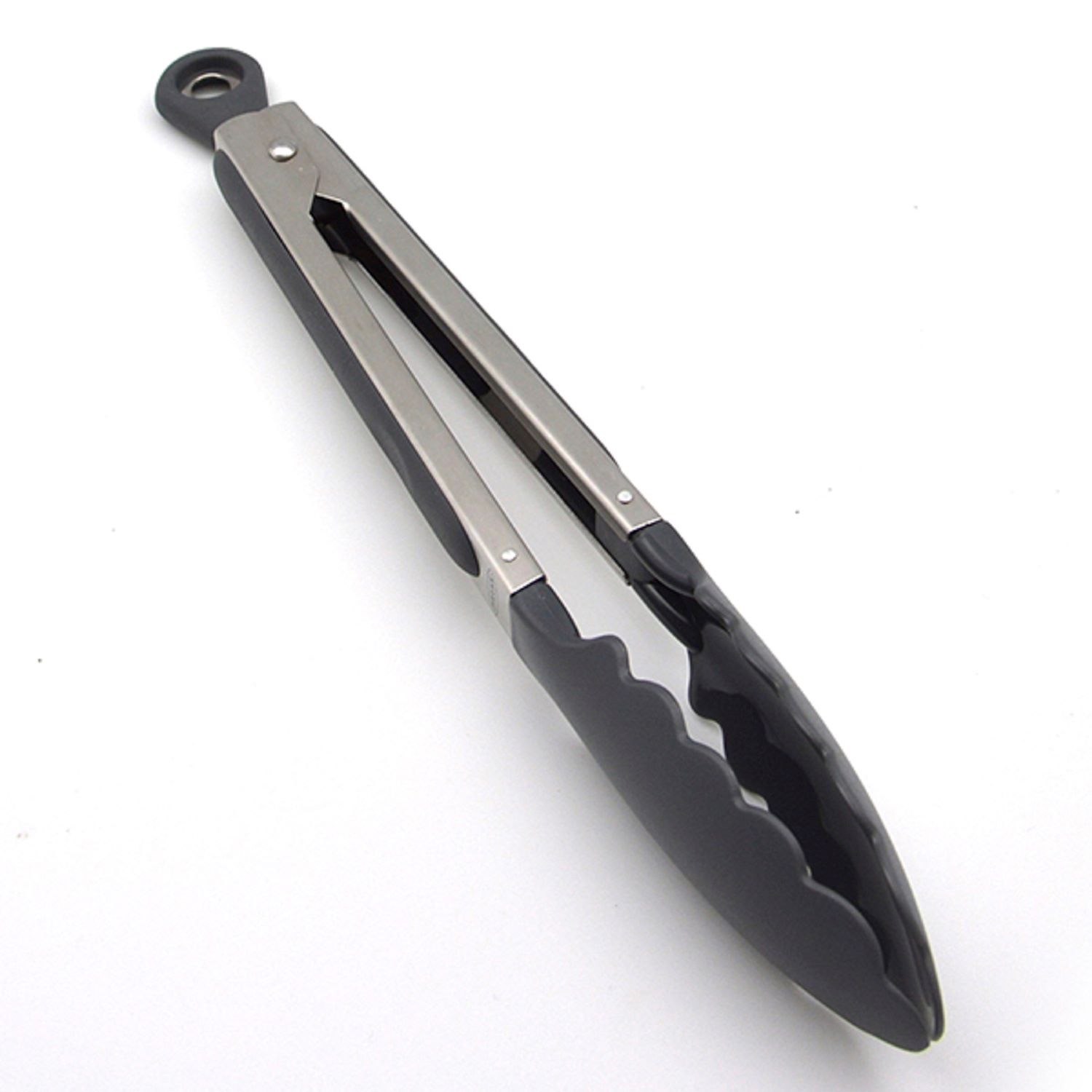 Pinza Press Premium Servir 23 Cm Acero Inoxidable con Puntas Antiadherente