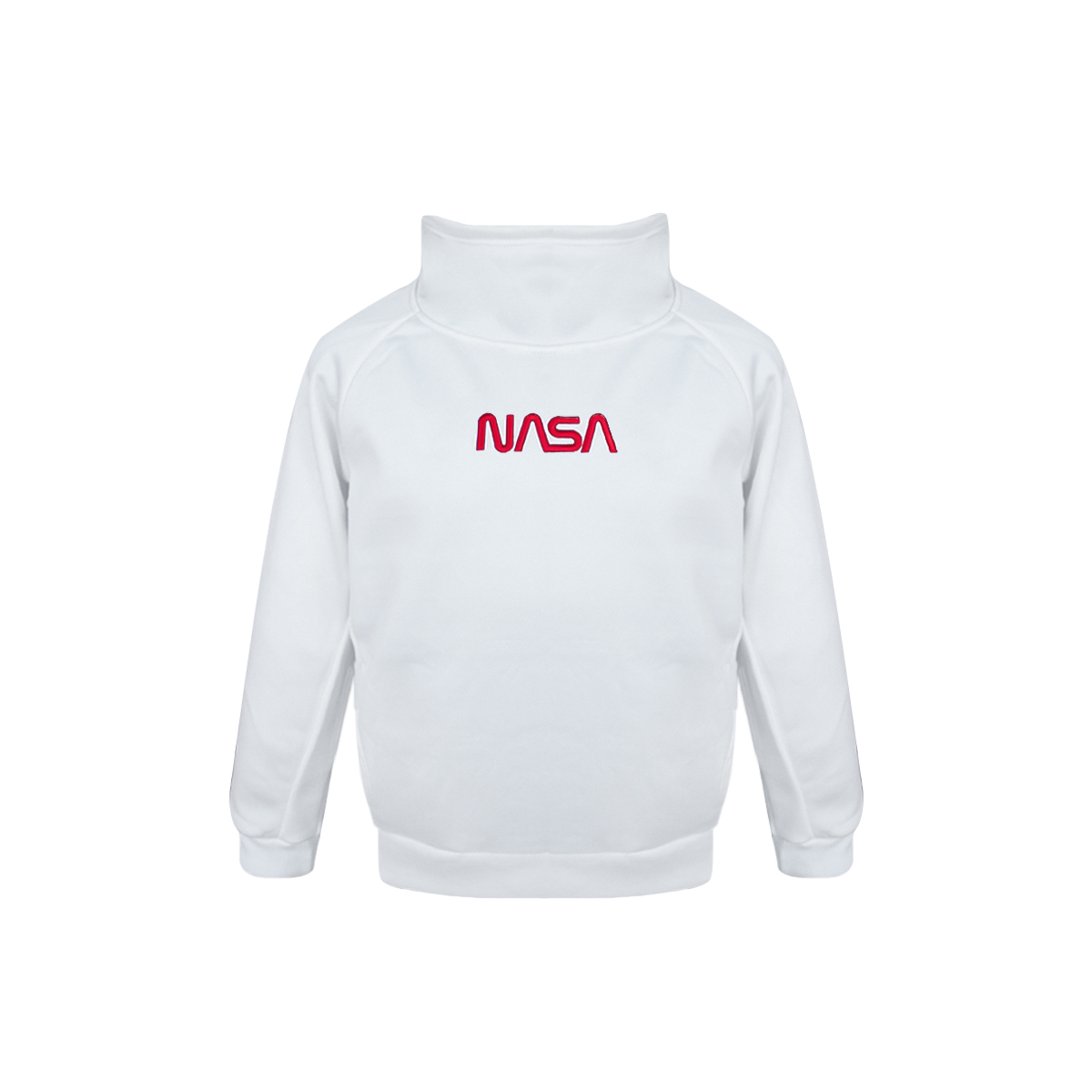 Foto 2 pulgar | Sudadera Nasa Blanca para Niño