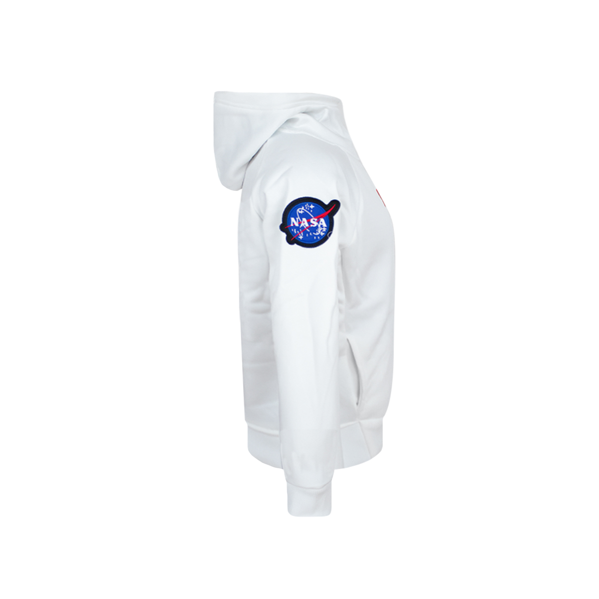 Foto 4 pulgar | Sudadera Nasa Blanca para Niño