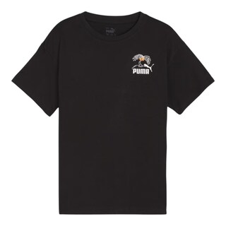 Foto 1 | Playera Puma Ess Mid 90s Graphic Tee B Para Niños Color Negro Modelo 68029501
