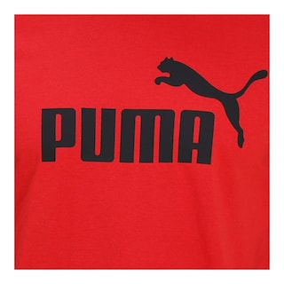 Foto 3 | Playera Puma Ess Logo Tee B Roja para Niño
