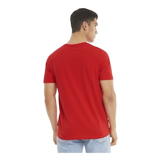 Foto 5 | Playera Puma Ess Logo Tee B Roja para Niño