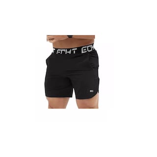 Foto 1 | Language Short Deportivo Elástico, Para Correr. Eo Safe Imports Esi-11228-1 Negro