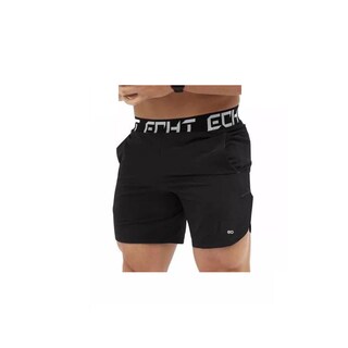 Foto 1 | Short Deportivo Elástico Secado Rápido Correr. Talla G/eg. Eo Safe Imports Esi-11229-1 Negro