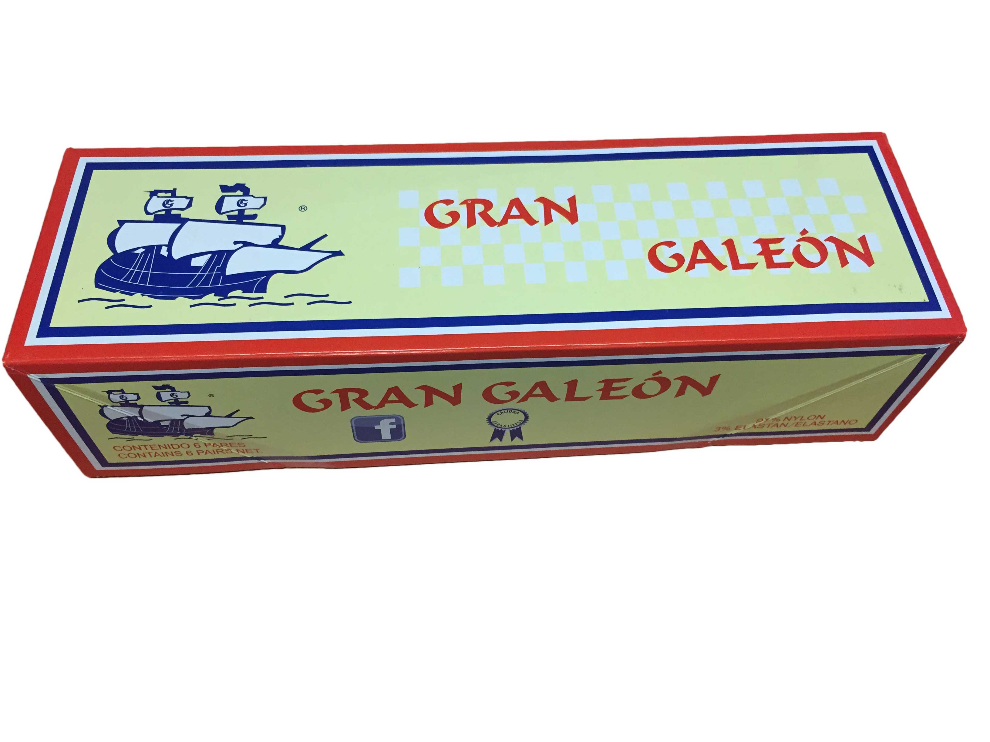 Foto 4 pulgar | Calcetas Escolar Juvenil Delgados para Hombre Gran Galeón Pack con 6 Pares color Gris Oxford Liso