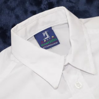 Foto 3 | Camisa Escolar Blanca Vestir Infantil Juvenil Uniforme Niños