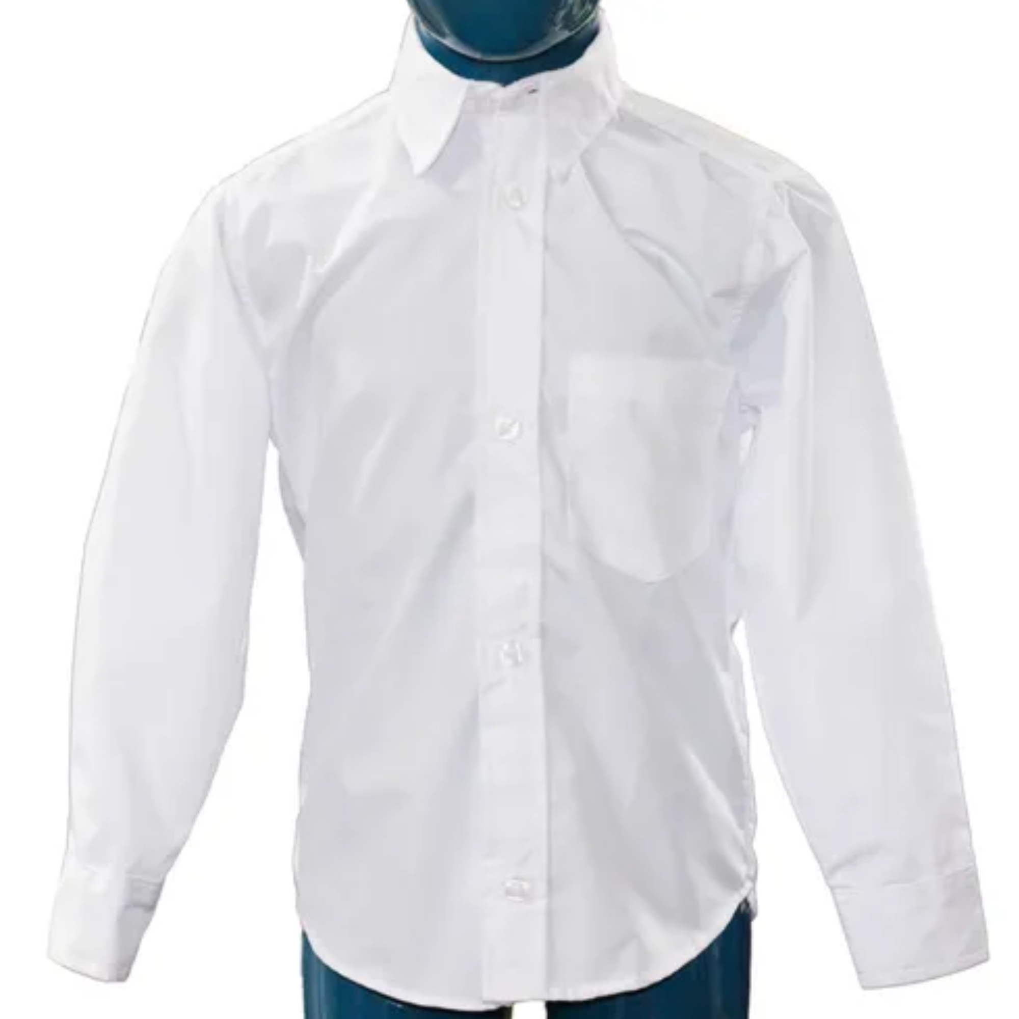 Foto 7 pulgar | Camisa Escolar Blanca Vestir Infantil Juvenil Uniforme Niños