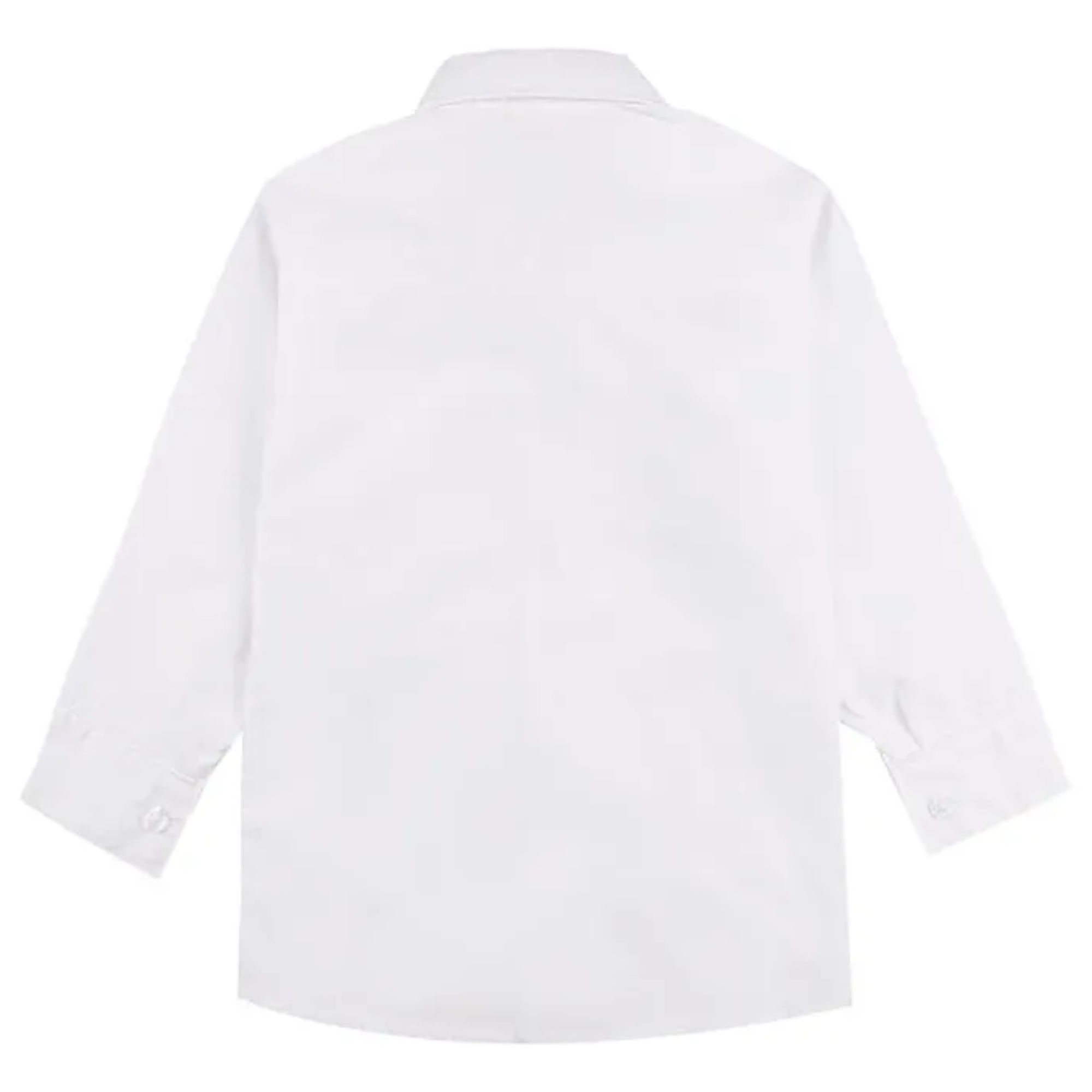 Foto 9 pulgar | Camisa Escolar Blanca Vestir Infantil Juvenil Uniforme Niños
