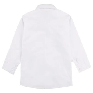 Foto 8 | Camisa Escolar Blanca Vestir Infantil Juvenil Uniforme Niños