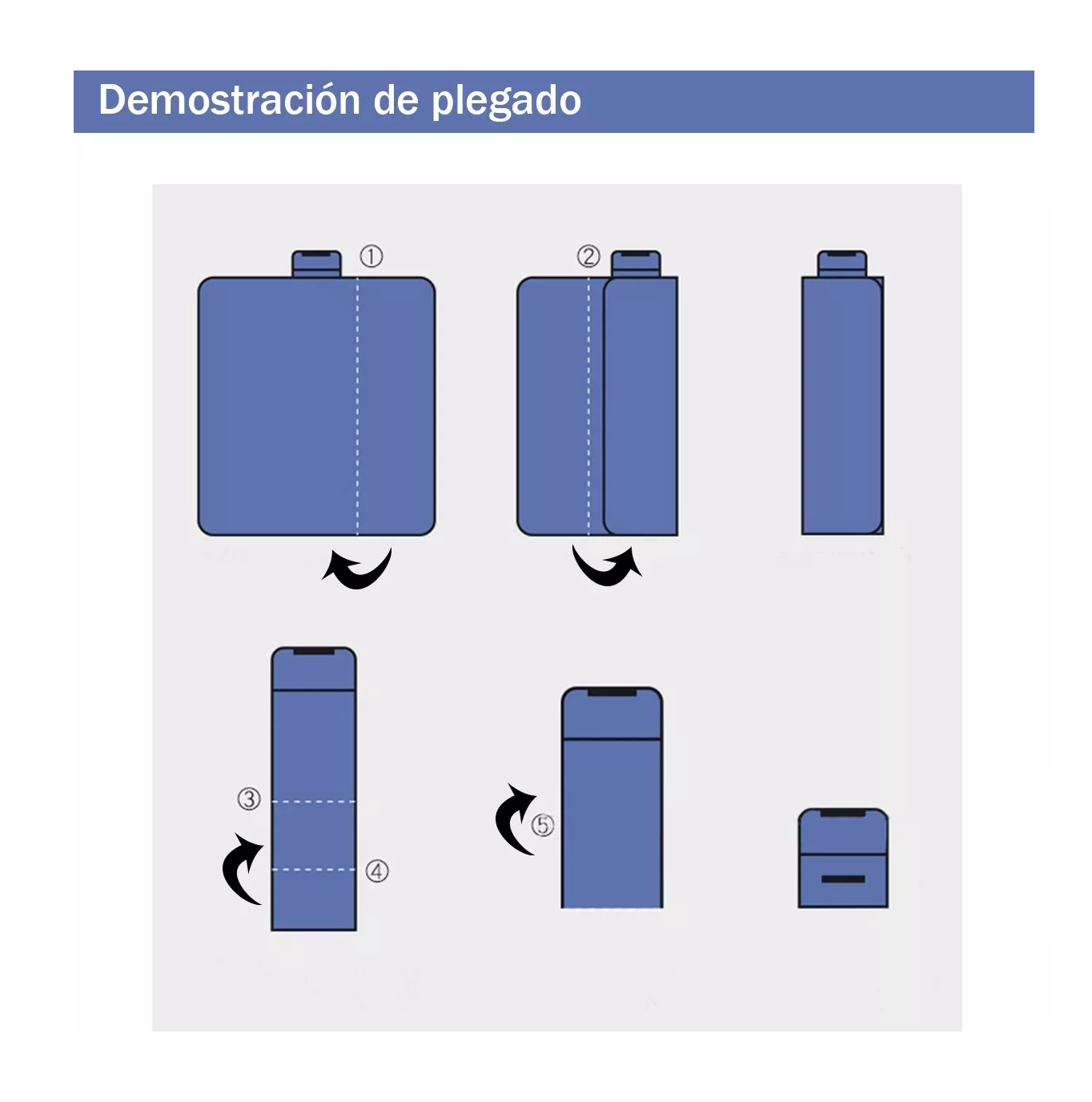 Foto 4 | Tapete Belug Impermeable color Azul