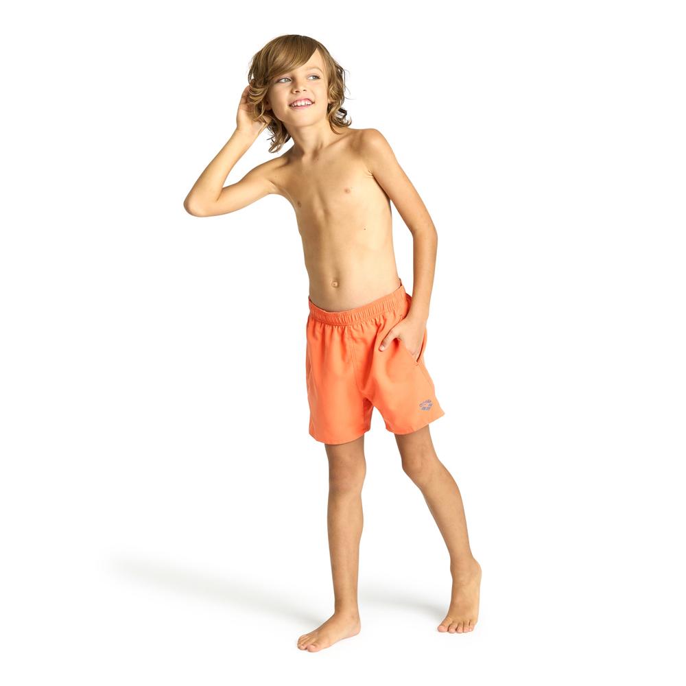 Foto 4 pulgar | Traje de Baño Arena Beach Boxer Solid Naranja para Niño