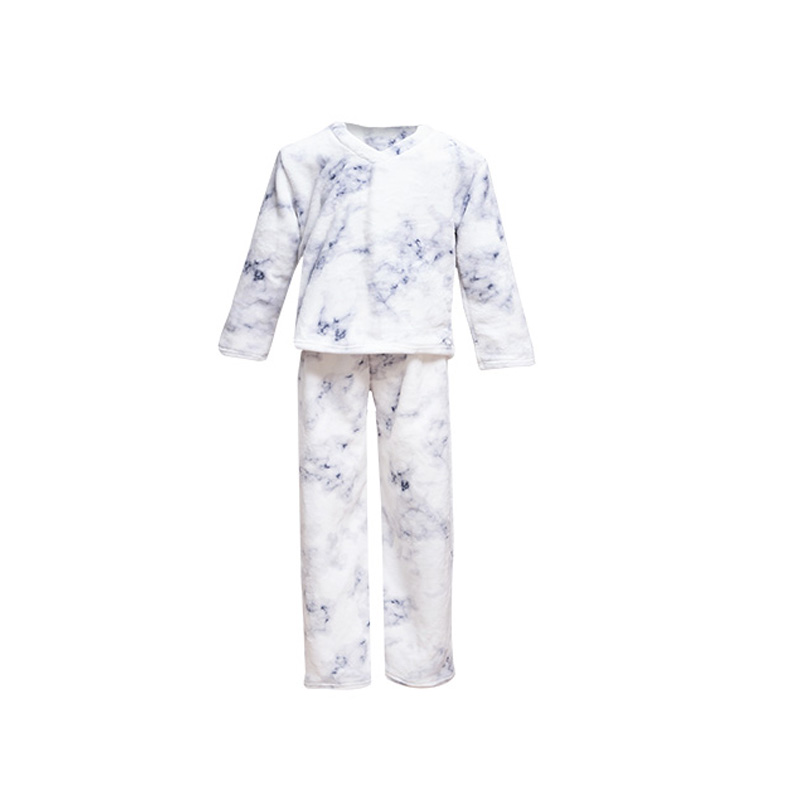 Pijama Supersoft Glam Tesso Home color Blanco