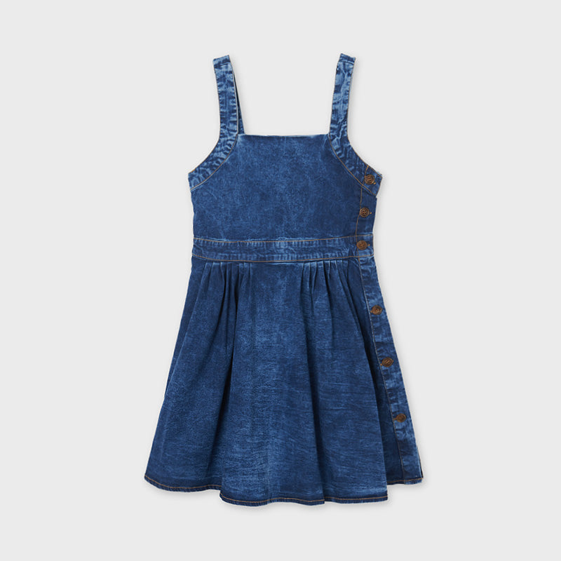 Foto 2 pulgar | Vestido Denim Tejano Mayoral