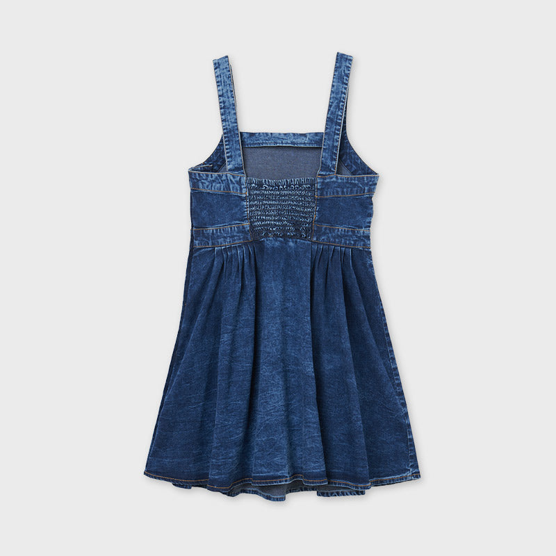 Foto 3 pulgar | Vestido Denim Tejano Mayoral