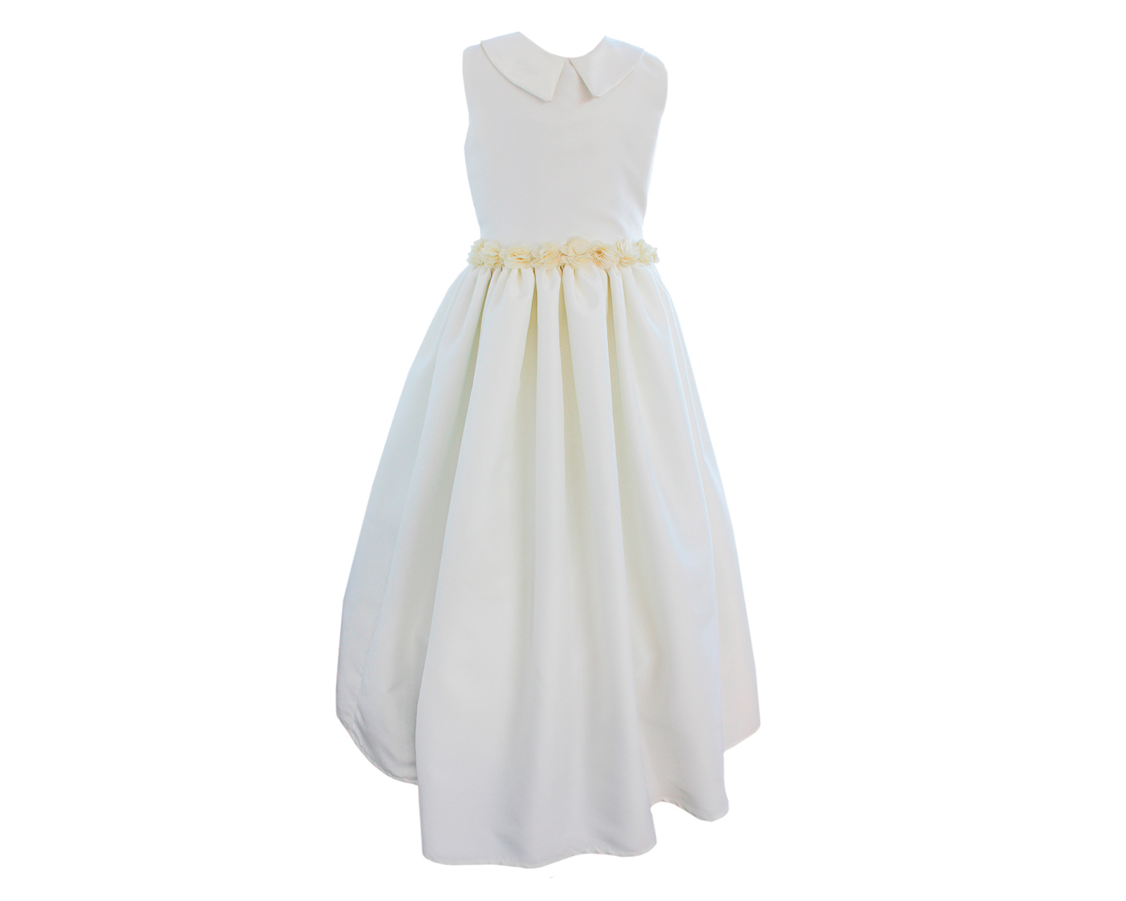 Foto 1 | Vestido De Primera Comunión Carana Perl Smoking, Espalda Escotada Con Solapas Sin Mangas Color Perla T10