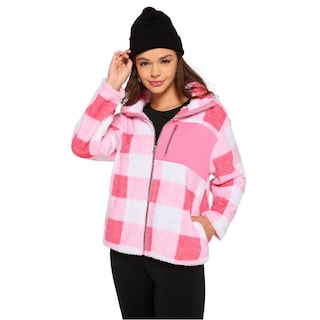 Foto 3 | Sudadera De Fleece Ilusión 48006 Rosa