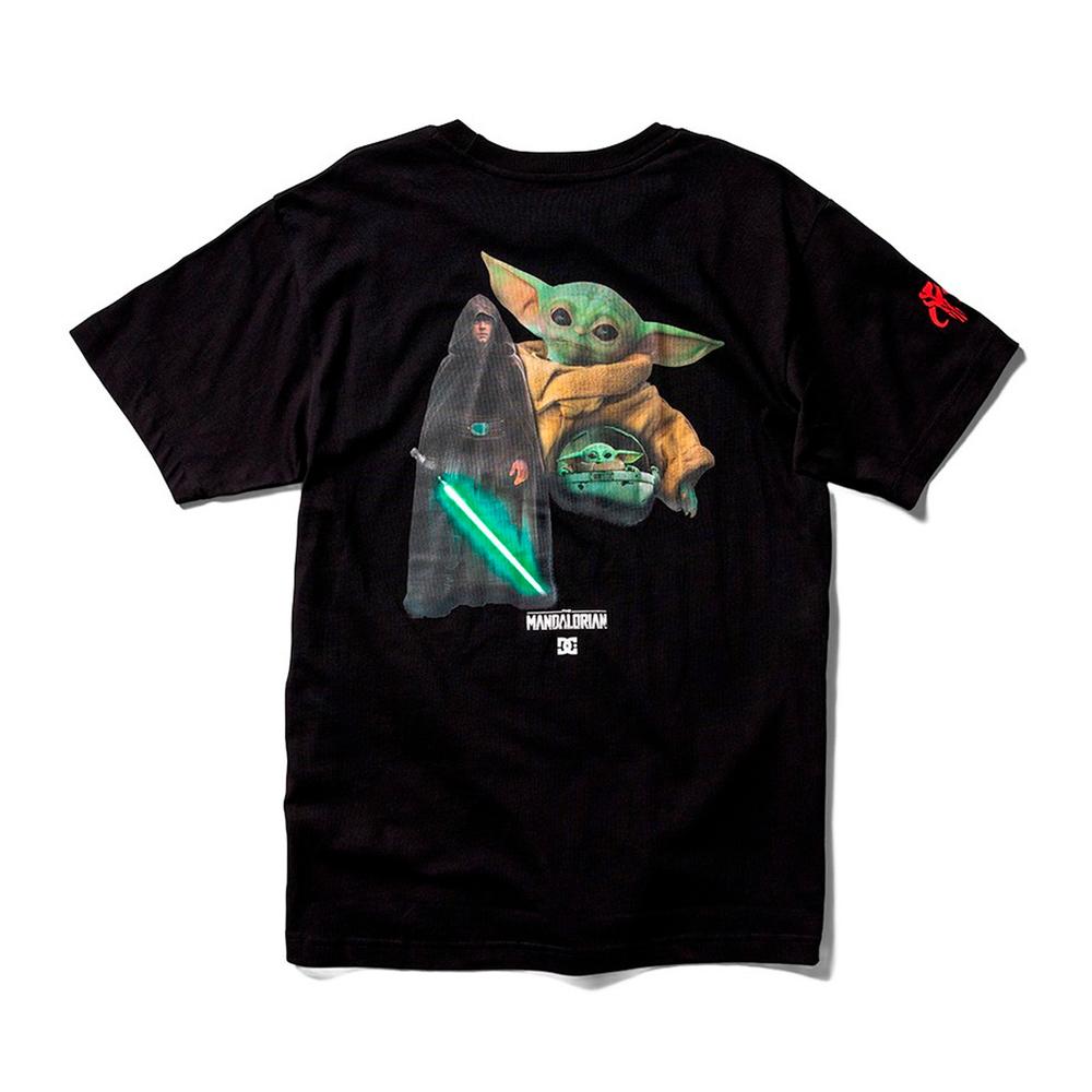 Foto 3 pulgar | Playera DC Shoes Luke Glamour The Mandalorian T05323kvj0 Negra