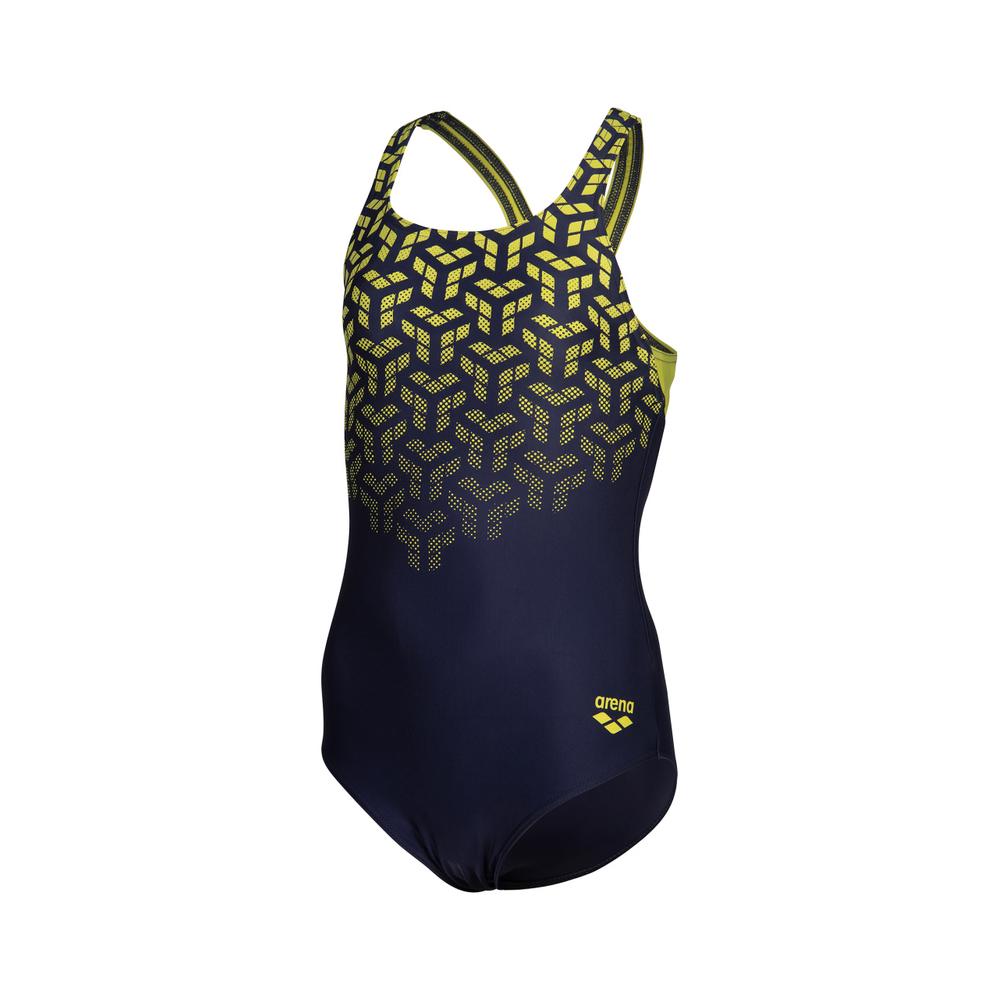 Foto 1|Traje de Baño Arena Feel Kikko V Swim Pro Back Azul Marino para Niña