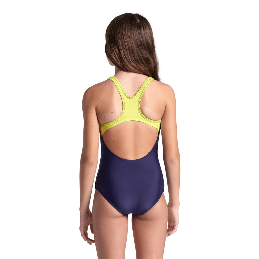 Foto 4 pulgar | Traje de Baño Arena Feel Kikko V Swim Pro Back Azul Marino para Niña