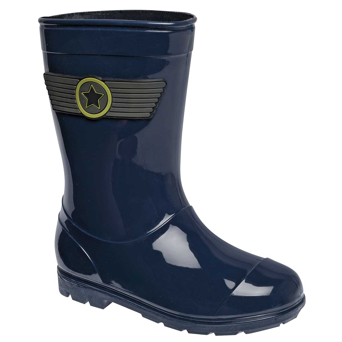 Top Moda Botas Para Lluvia Para Niño Marino, Impermeable, Código 105396-1