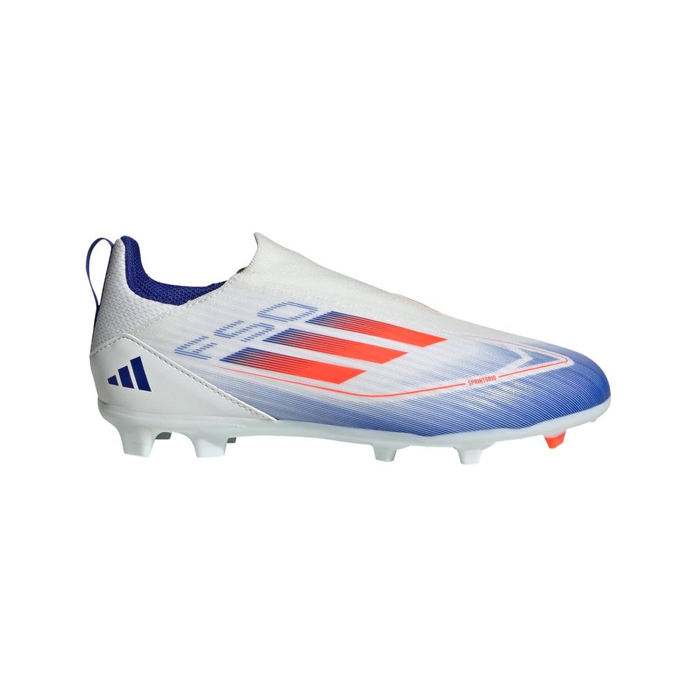 Tacos De Futbol F50 League Terreno Firme multisuperficie Sin Cordones Ninos Adidas Blanco Ninos Coppel