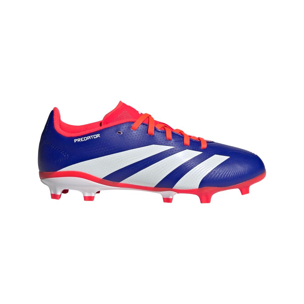 Calzado De Fútbol Predator League Césped Natural Seco (adolescentes) Adidas Azul Niños