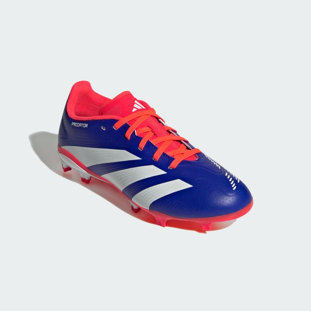 Foto 7 | Calzado De Fútbol Predator League Césped Natural Seco (adolescentes) Adidas Azul Niños