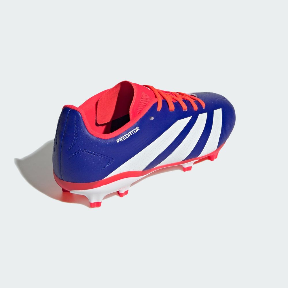 Foto 8 | Calzado De Fútbol Predator League Césped Natural Seco (adolescentes) Adidas Azul Niños