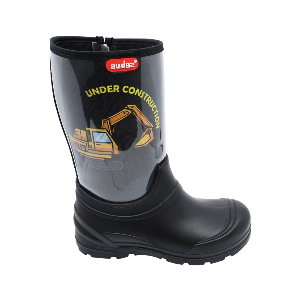 Botas de Lluvia Audaz 345100-a Negras para Niño