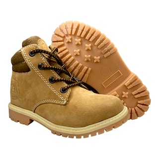 Foto 1 | Botas Las Cuatas color Miel Gamuza para Niños