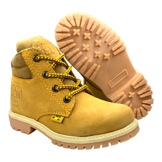 Foto 2 | Botas Las Cuatas Color Miel de Gamuza para Niños
