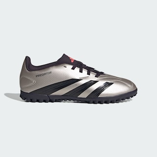 Foto 2 | Calzado De Fútbol Predator Club Pasto Sintético Niños Adidas Gris Niños