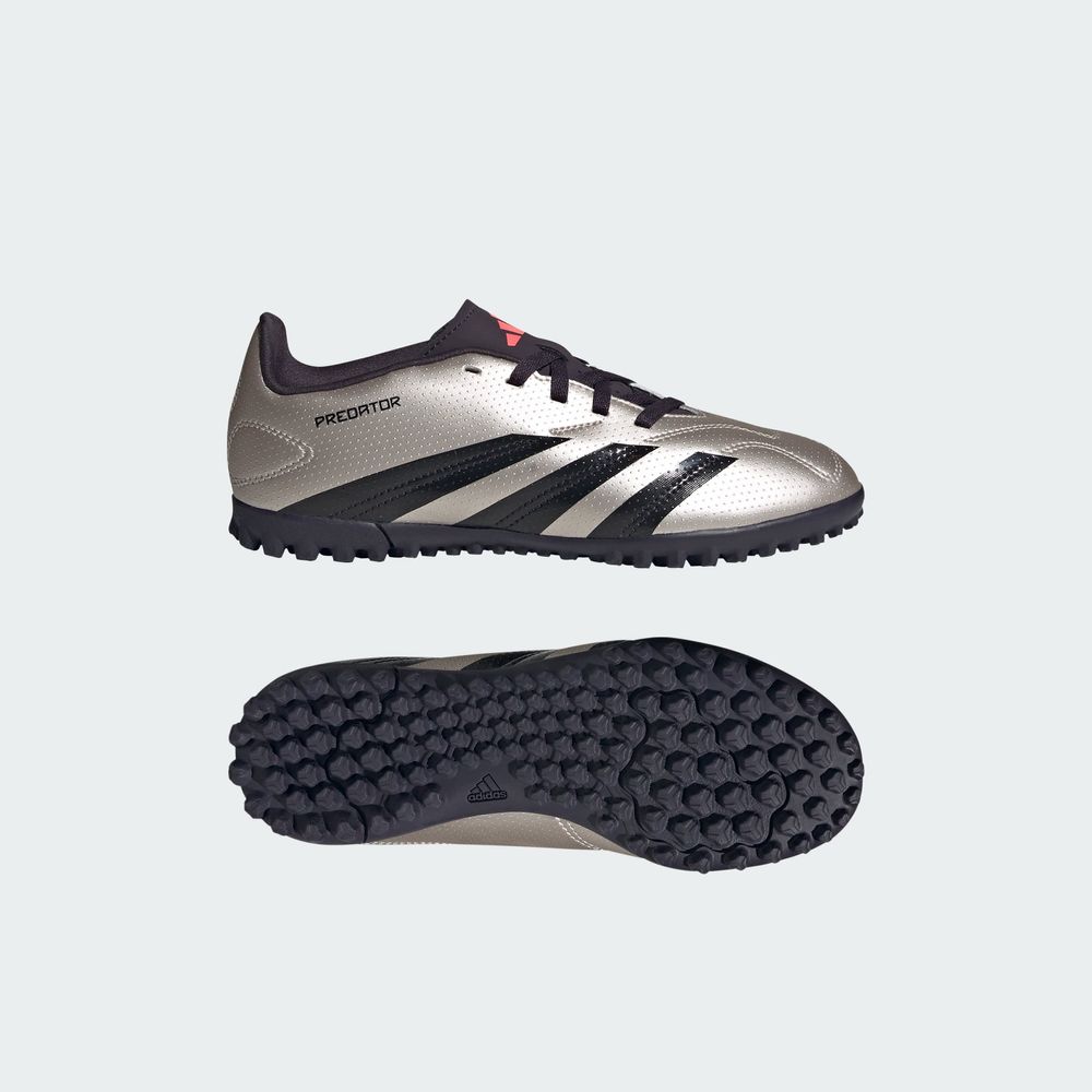 Foto 5 pulgar | Calzado De Fútbol Predator Club Pasto Sintético Niños Adidas Gris Niños