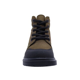 Foto 3 | Bota De Piel Para Niño Audaz 424009-p Verde Tipo Outdoor