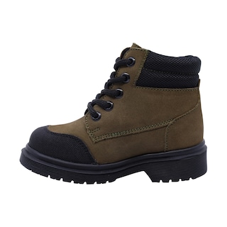 Foto 5 | Bota De Piel Para Niño Audaz 424009-p Verde Tipo Outdoor