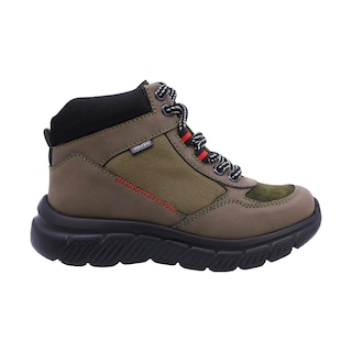 Foto 2 | Bota Casual Para Niño Audaz 443204-p Verde Ajuste Agujeta