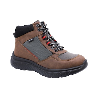 Foto 1 | Bota Casual Para Niño Audaz 443204-f Café Ajuste Agujeta