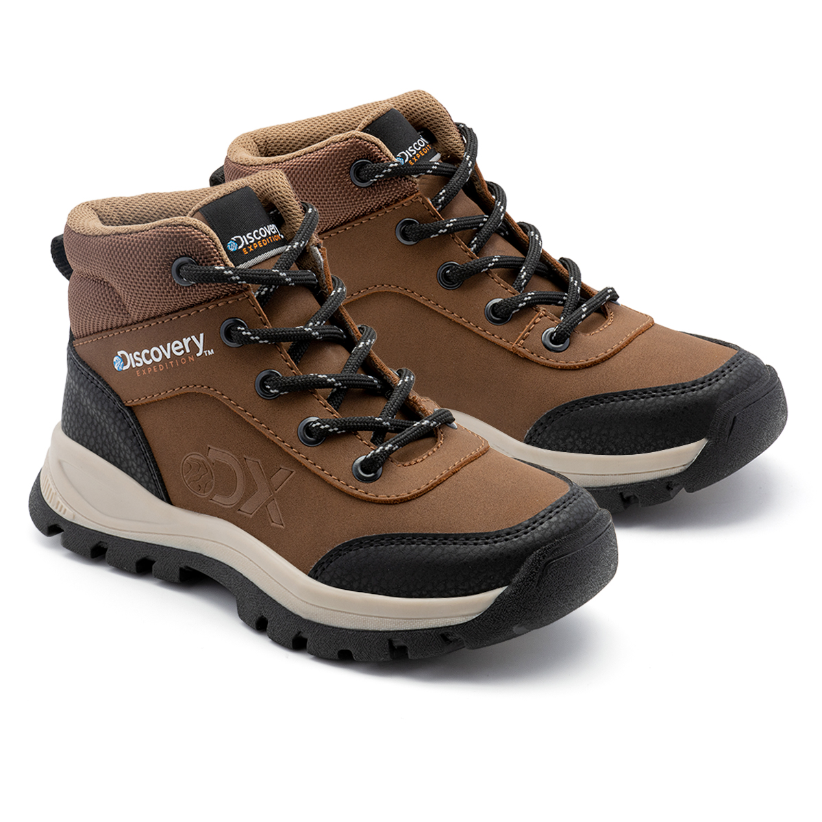 Foto 3 | Calzado Discovery Bota Café Para Niños Di3080