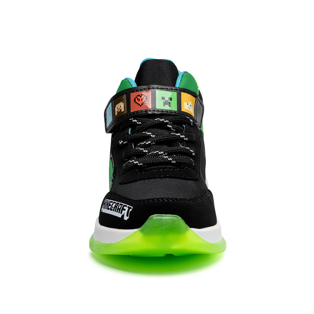 Foto 5 pulgar | Tenis de Bota Yuyin Minecraft Negros para Niño