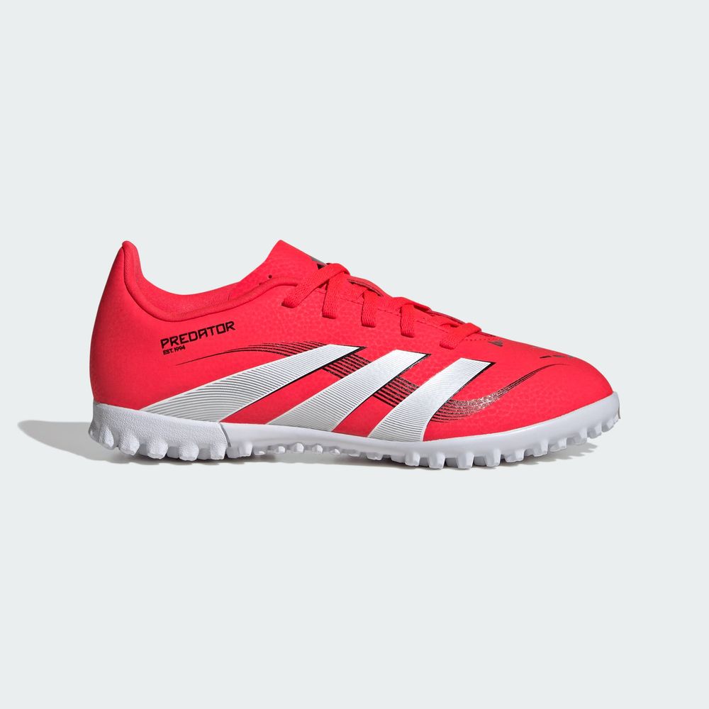 Foto 3 pulgar | Calzado De Fútbol Predator Club Pasto Sintético Niños Adidas Rojo Niños