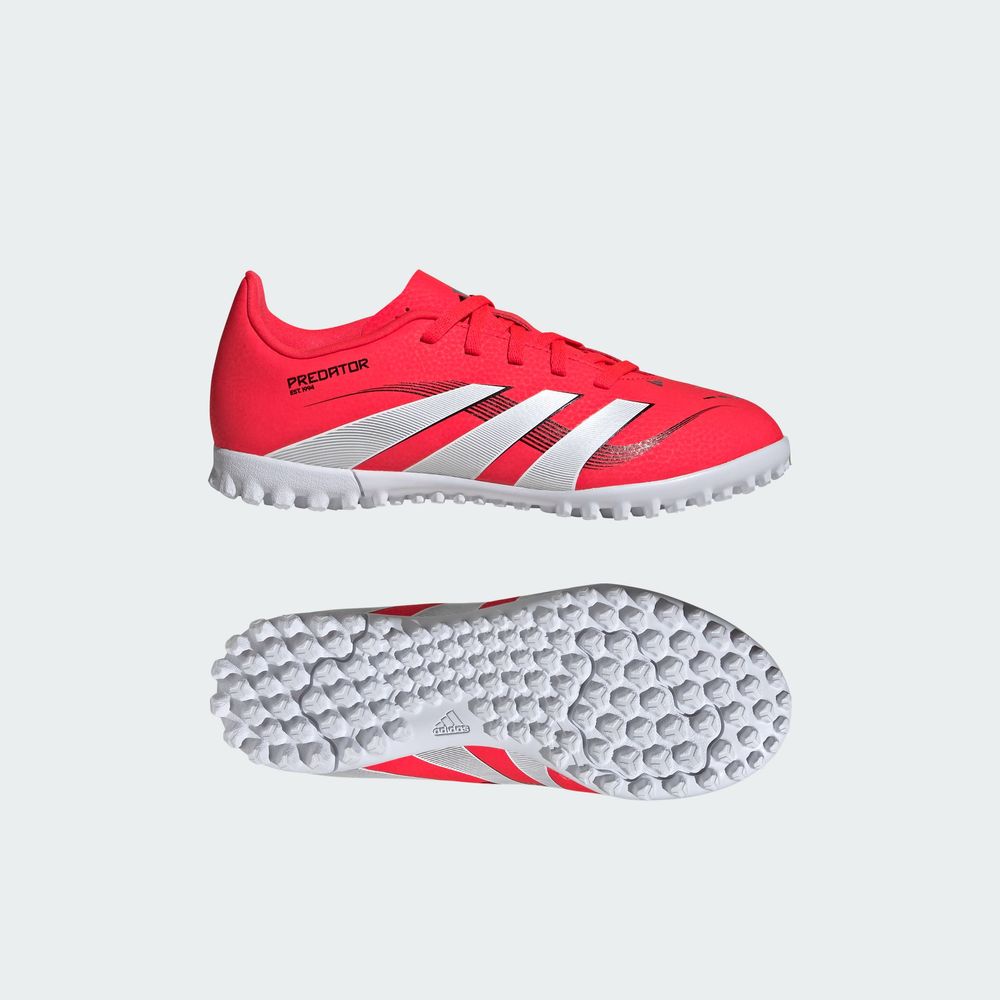 Foto 5 pulgar | Calzado De Fútbol Predator Club Pasto Sintético Niños Adidas Rojo Niños