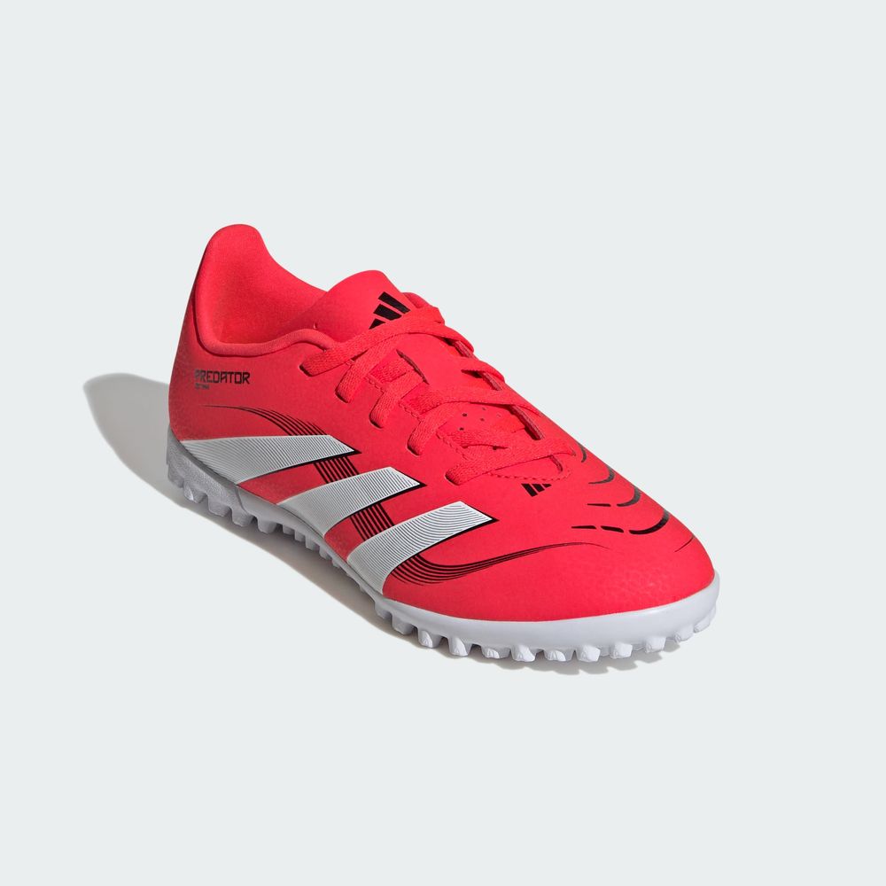 Foto 8 pulgar | Calzado De Fútbol Predator Club Pasto Sintético Niños Adidas Rojo Niños