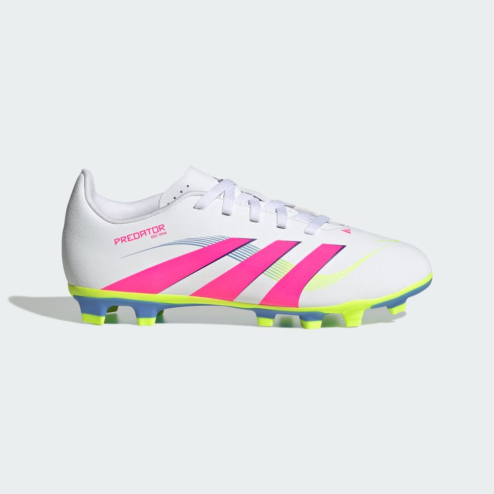 Foto 3 pulgar | Predator Club Fg/mg J Adidas Blanco Niños
