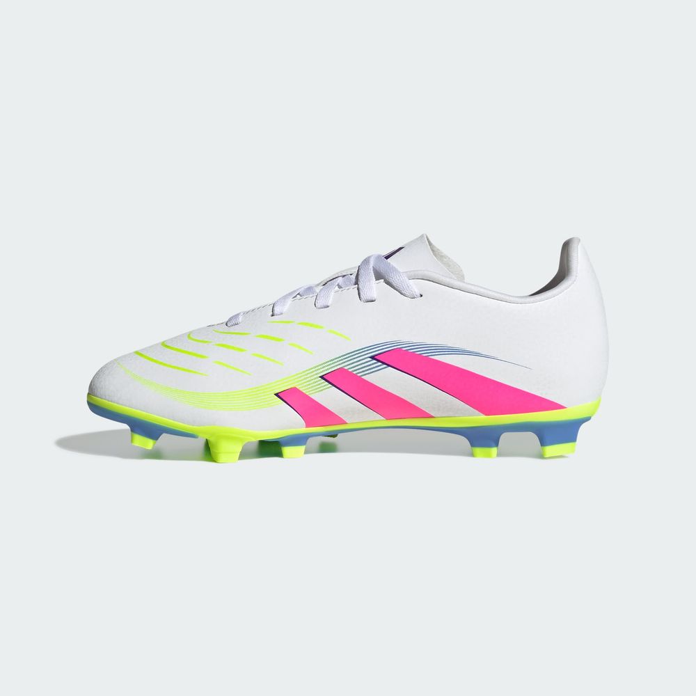 Foto 4 pulgar | Predator Club Fg/mg J Adidas Blanco Niños