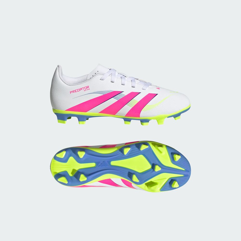 Foto 5 pulgar | Predator Club Fg/mg J Adidas Blanco Niños